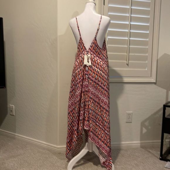 JESSICA SIMPSON Tie Dye Cover-up Dress in Multicolored Fuschia - Picture 6 of 7